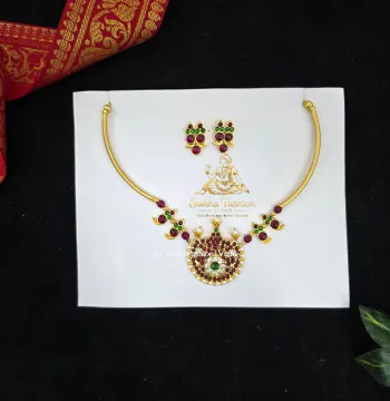 Mango Kante Necklace – Kuchipudi & Bharatanatyam Necklace