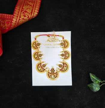 Chand Kemp Necklace – Kuchipudi & Bharatanatyam Necklace