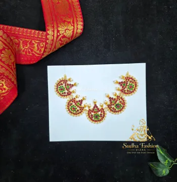 5 Chand Necklace – Kuchipudi & Bharatanatyam Necklace