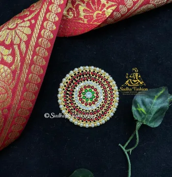Multi Round Rakodi – Kuchipudi & Bharatanatyam Ragidi Hair Ornament