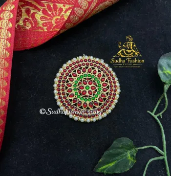 Kemp And Green Star Rakodi – Kuchipudi & Bharatanatyam Ragidi Hair Ornament