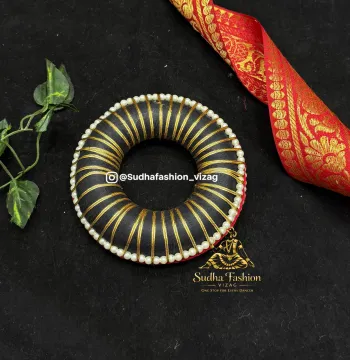 Pearl Bun – Classical Dance Hair Bun | Kuchipudi & Bharatanatyam