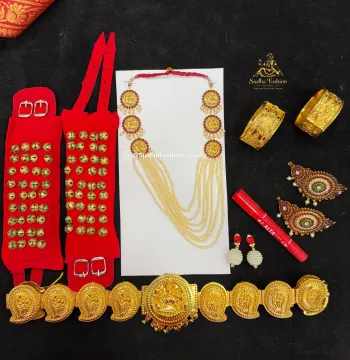 Boy’s Budget Friendly Beginner's Combo Set – Complete Set for Kuchipudi & Bharatanatyam Beginners