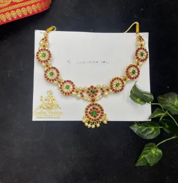 Multi Round Necklace – Kuchipudi & Bharatanatyam Necklace