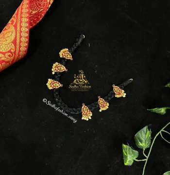 Invisible Headset Drop Motifs – Kuchipudi & Bharatanatyam Dance Headset