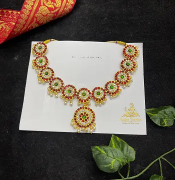 Round Multi Necklace – Kuchipudi & Bharatanatyam Necklace