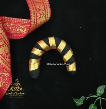 Half Bun – Classical Dance Hair Bun | Kuchipudi & Bharatanatyam