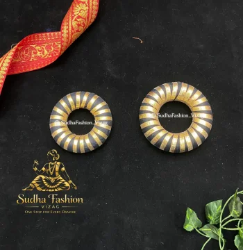 Ribbon Bun – Classical Dance Hair Bun | Kuchipudi & Bharatanatyam | Small, Medium & Big